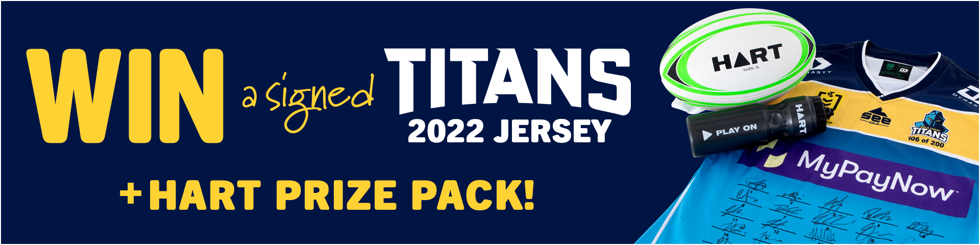 Titans Promotion Banner
